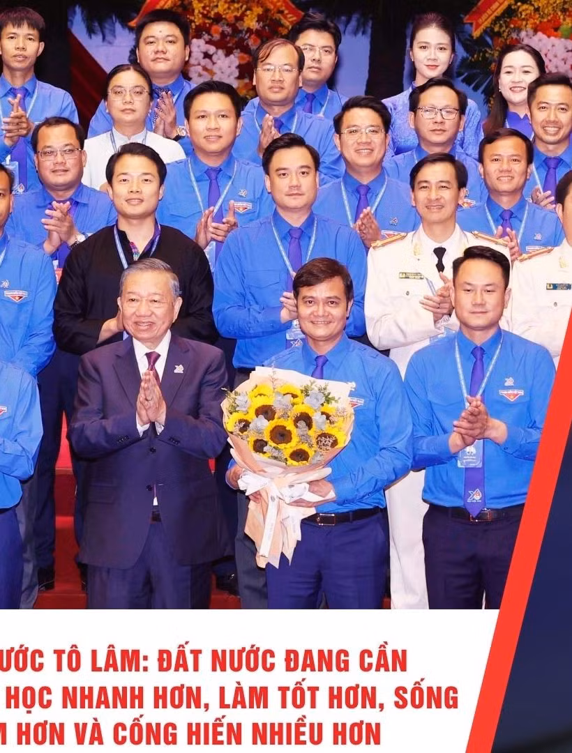 [Video] Thời sự 24h ngày 25/6/2026: Tổng Bí thư, Chủ tịch nước Tô Lâm: Đất nước đang cần thanh niên nghĩ rộng hơn, học nhanh hơn, làm tốt hơn, sống đẹp hơn, trách nhiệm hơn và cống hiến nhiều hơn