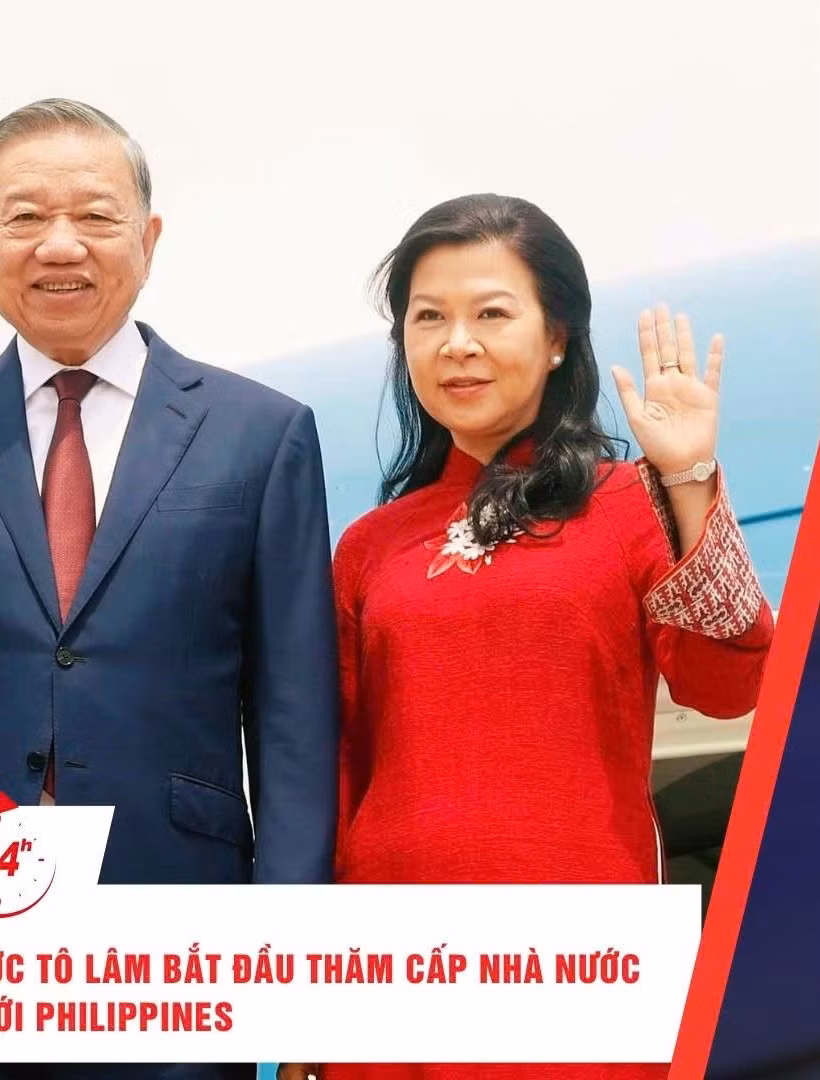 [Video] Thời sự 24h ngày 31/5/2026: Tổng Bí thư, Chủ tịch nước Tô Lâm bắt đầu chuyến thăm cấp Nhà nước tới Philippines
