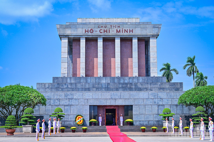 Quang cảnh buổi lễ.