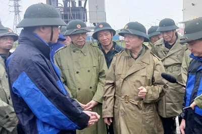 Phó Thủ tướng Trần Hồng Hà yêu cầu tỉnh Hưng Yên không chủ quan, lơ là trong phòng chống bão số 3 đang diễn biến phức tạp.