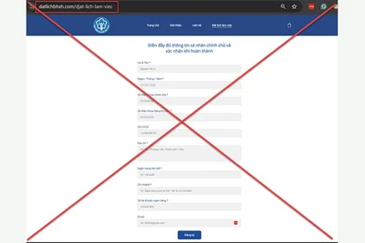 Cảnh báo lừa đảo đặt lịch làm việc với Bảo hiểm xã hội Việt Nam