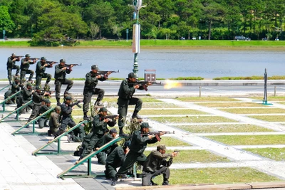 Công an Lâm Đồng ngày càng chính quy, tinh nhuệ, hiện đại.