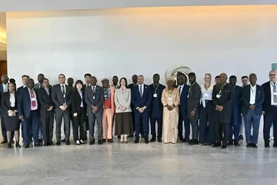 Hình ảnh tại hội thảo tham vấn của Liên minh châu Phi về dự thảo kế hoạch hành động cấp lục địa nhằm chống khủng bố ở châu Phi. (Ảnh https://www.mfa.gov.dz/)