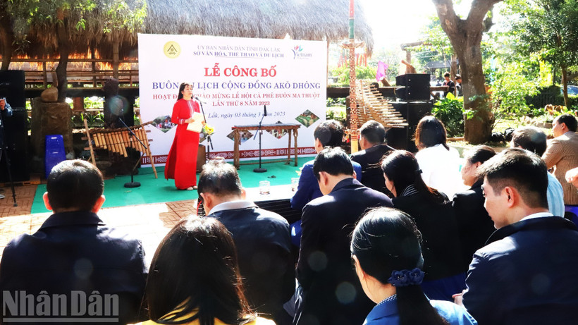 Buôn Akǒ Dhông, phường Buôn Ma Thuột, buôn du lịch cộng đồng đầu tiên của tỉnh Đắk Lắk.