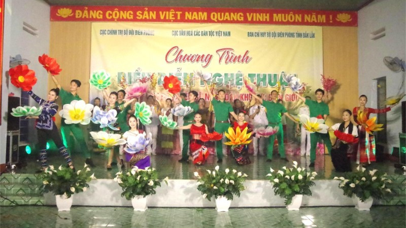 Một tiết mục đặc sắc tại chương trình.