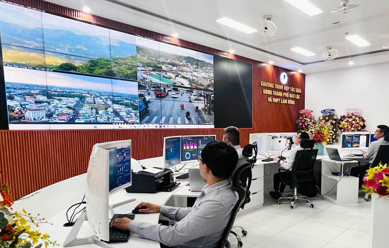 Sở Xây dựng và VNPT Lâm Đồng đã phối hợp triển khai nhiều ứng dụng công nghệ thông minh trong điều hành, quản lý lĩnh vực quy hoạch đô thị, quản lý đất đai.