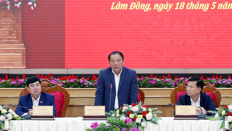 Đồng chí Nguyễn Văn Hùng: "Các tỉnh Đắk Lắk, Đắk Nông và Lâm Đồng đã thể hiện quyết tâm cao, nỗ lực lớn để đưa Nghị quyết 23 vào cuộc sống".