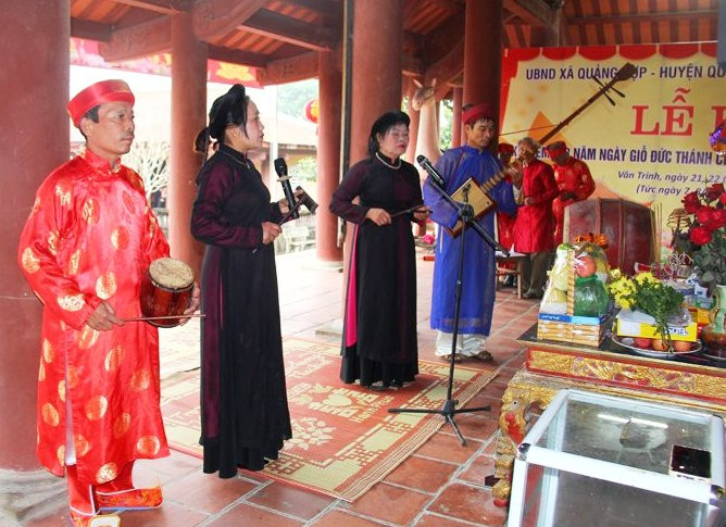 Một điệu hát ngợi ca công đức Chiêu Văn vương Trần Nhật Duật.