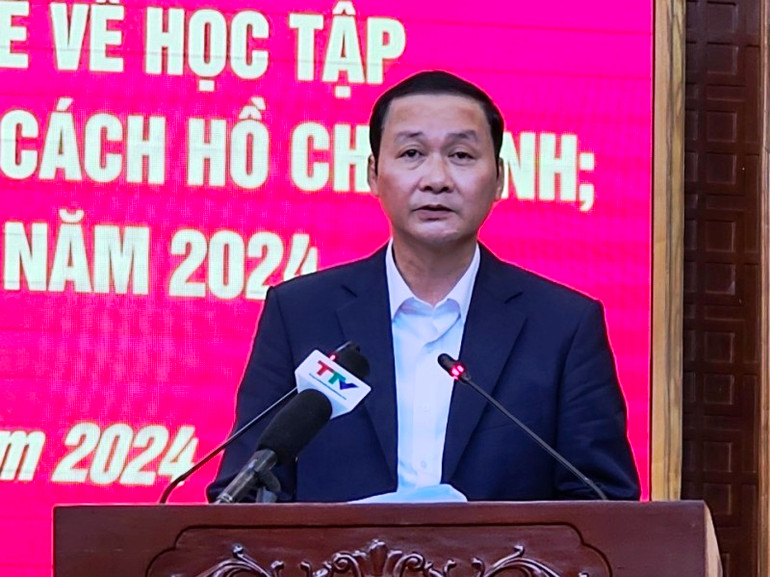 Chủ tịch tỉnh Thanh Hóa phát động phong trào thi đua năm 2024.