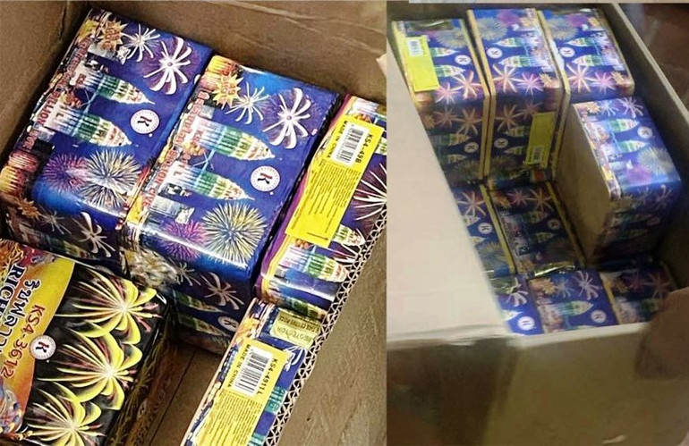 Tang vật vụ án.