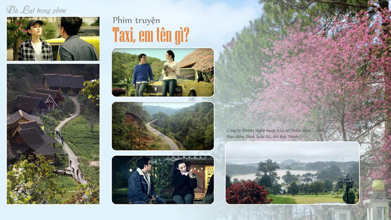 Hình ảnh Đà Lạt trong phim "Taxi, em tên gì?".
