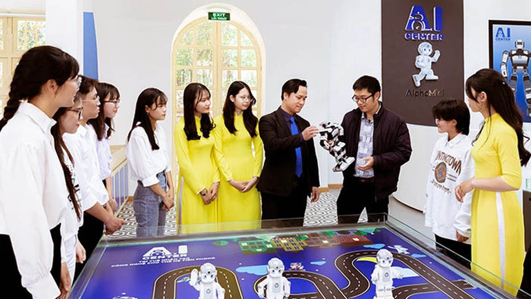 Trung tâm AI tại Trường Đại học Đà Lạt.