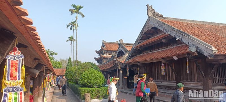 Lễ hội chùa Keo mùa xuân ở Thái Bình diễn ra trong 4 ngày.