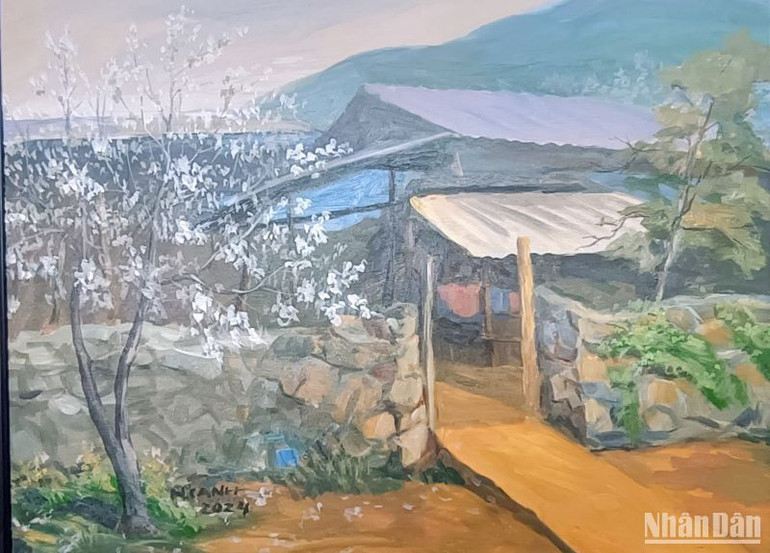 Tác phẩm "Xuân phố Cáo" của tác giả Ngô Cảnh.