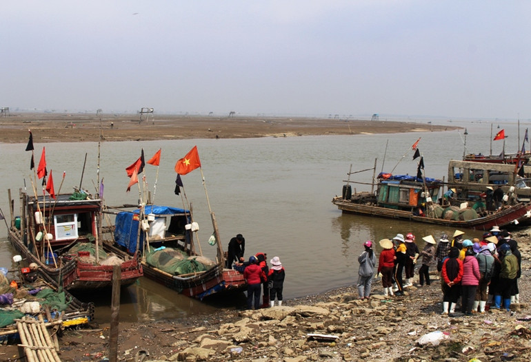 Bến cá Hoằng Trường, huyện Hoằng Hóa, tỉnh Thanh Hóa.