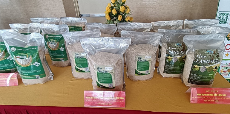 Hiện nay, tỉnh Thái Bình đã phát triển được 35 nhãn hiệu gạo và đang tập trung xây dựng thương hiệu lúa gạo Thái Bình.