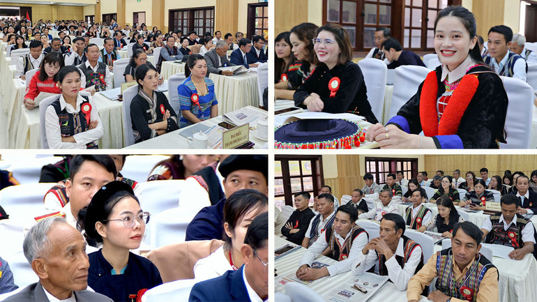 Đại biểu tham dự đại hội.