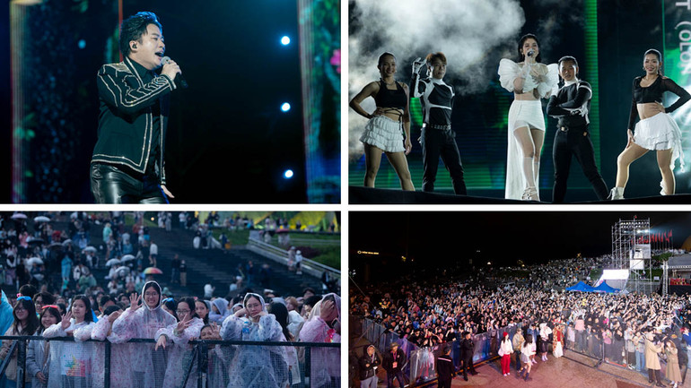 Lễ hội sắc màu và nhạc hội EDM “DaLat Color Fun Festival 2024” tại Quảng trường Lâm Viên, thành phố Đà Lạt, thu hút hàng nghìn người tham dự. Lễ hội sắc màu và nhạc hội EDM “DaLat Color Fun Festival 2024” tại Quảng trường Lâm Viên, thành phố Đà Lạt, thu hút hàng nghìn người tham dự.