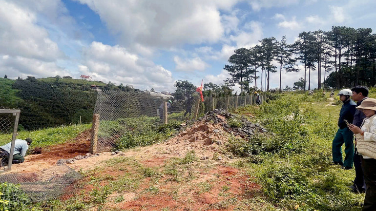 Khu vực xảy ra vụ việc.