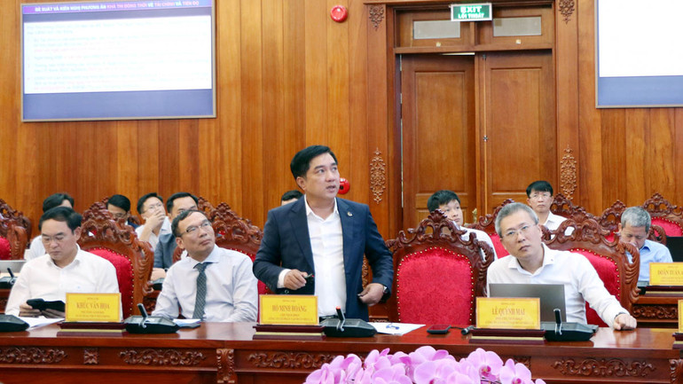Chủ tịch Hội đồng quản trị Công ty cổ phần Tập đoàn Đèo Cả Hồ Minh Hoàng kiến nghị một số nội dung liên quan đến dự án cao tốc Tân Phú-Bảo Lộc.