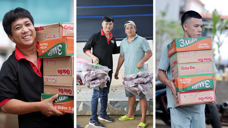 Những tấm lòng thiện nguyện.