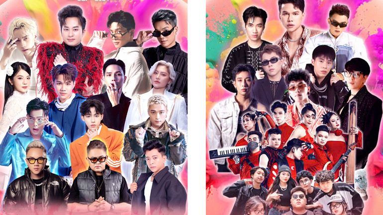 Các nghệ sĩ sẽ biểu diễn tại chương trình "Dalat Color Fun Festival 2024".