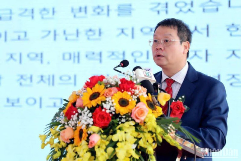 Chủ tịch Ủy ban nhân dân tỉnh Thái Bình Nguyễn Mạnh Hùng cho rằng, việc đầu tư nhà máy với số vốn 100 triệu USD lần đầu tiên ra nước ngoài là lựa chọn đúng đắn của Tập đoàn Hitejinro.