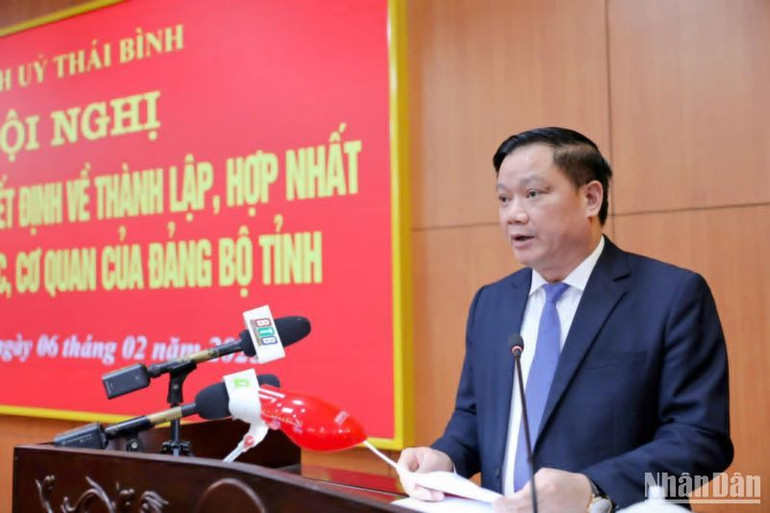 Bí thư Tỉnh ủy Thái Bình Nguyễn Khắc Thận cho biết, địa phương tập trung chỉ đạo thực hiện khẩn trương, quyết liệt Nghị quyết số 18 theo đúng yêu cầu của Trung ương.