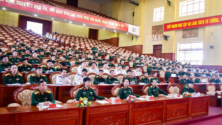 Quang cảnh hội nghị tập huấn.