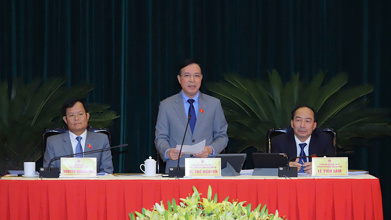 Đoàn chủ tọa điều hành kỳ họp. Đoàn chủ tọa điều hành kỳ họp.