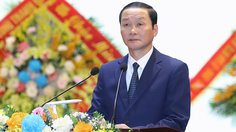 Lãnh đạo tỉnh Thanh Hóa phát biểu tại lễ kỷ niệm.