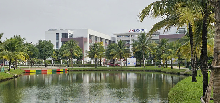 Cơ sở giáo dục ở Khu đô thị mới thành phố Thanh Hóa.