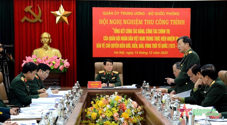 Quang cảnh hội nghị. (Nguồn: Báo Quân đội nhân dân)