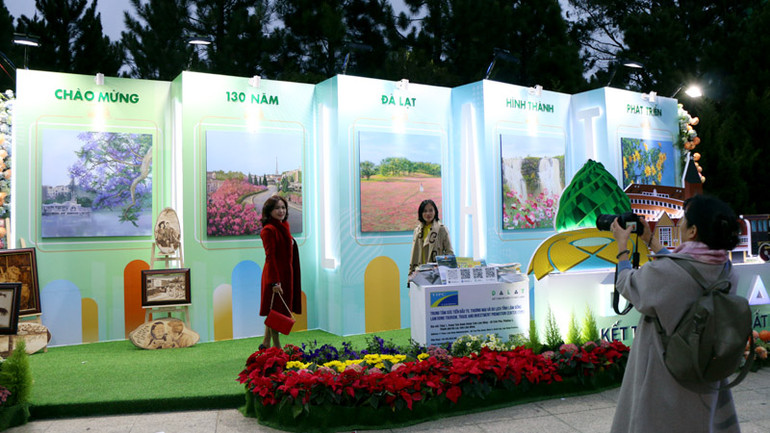 Không gian quảng bá hình ảnh vùng đất, con người, điểm đến du lịch.