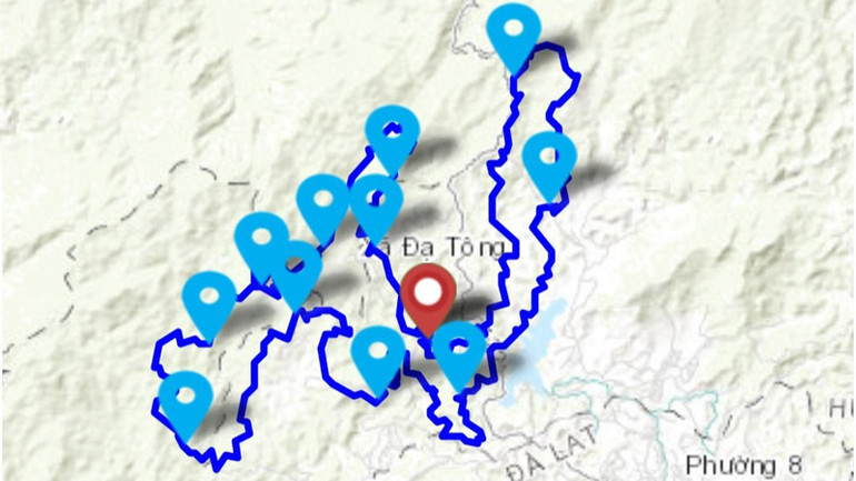 Hành trình một cung đường chạy tại LAAN Ultra Trail 2023.