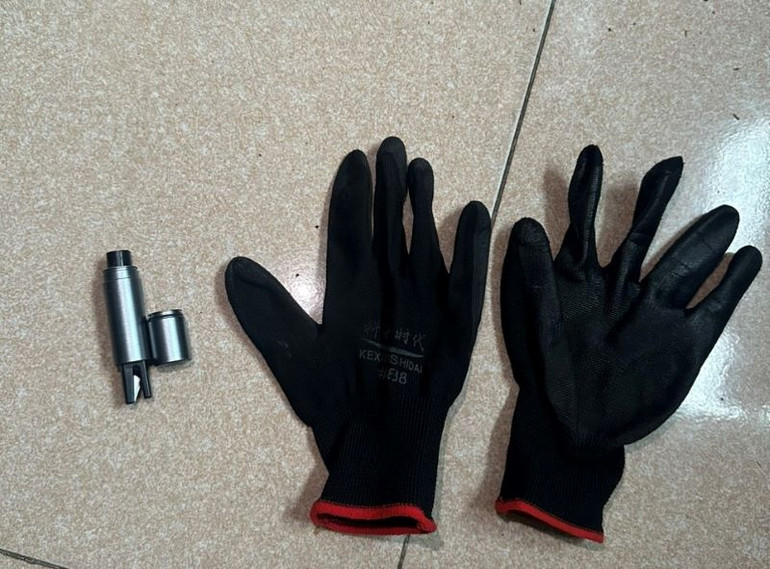 Tang vật các đối tượng sử dụng. (Ảnh: Công an cung cấp)