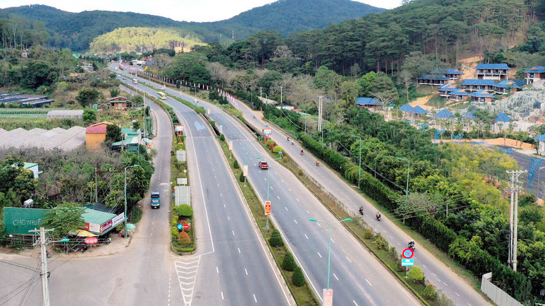Điểm cuối đoạn tuyến cao tốc Bảo Lộc-Liên Khương giao với cao tốc Liên Khương-Prenn. Dự án sẽ góp phần từng bước hoàn thành hệ thống cao tốc Dầu Giây-Liên Khương theo quy hoạch đã được phê duyệt.