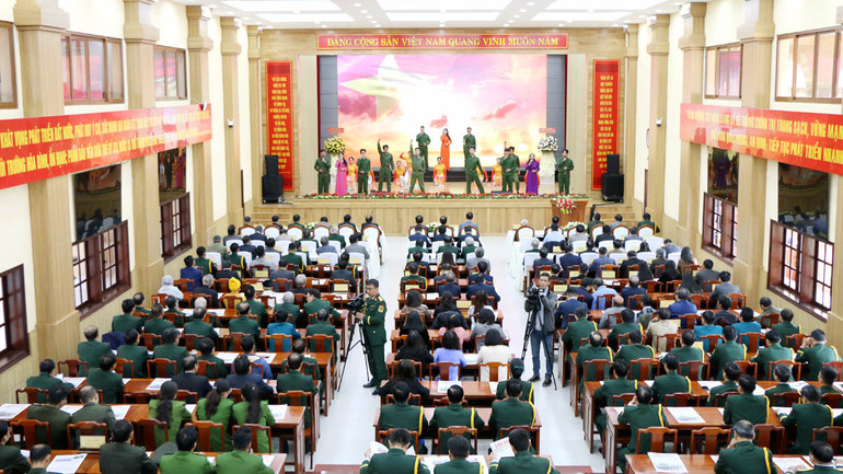 Chương trình văn nghệ tại buổi lễ.