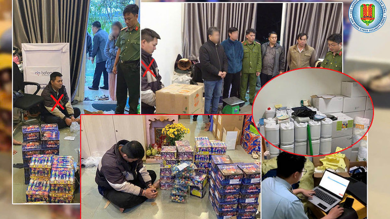 Cơ quan Công an tạm giữ hình sự đối tượng Phong để điều tra, làm rõ vụ việc. (Ảnh: Công an cung cấp)