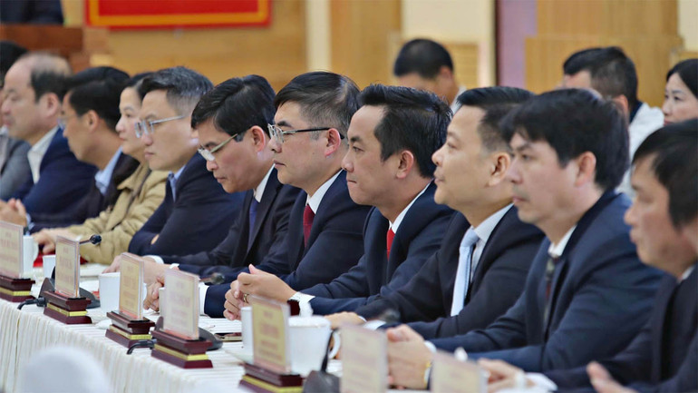 Đại biểu dự hội nghị.