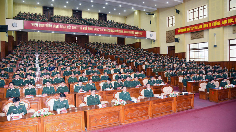 Quang cảnh buổi lễ.