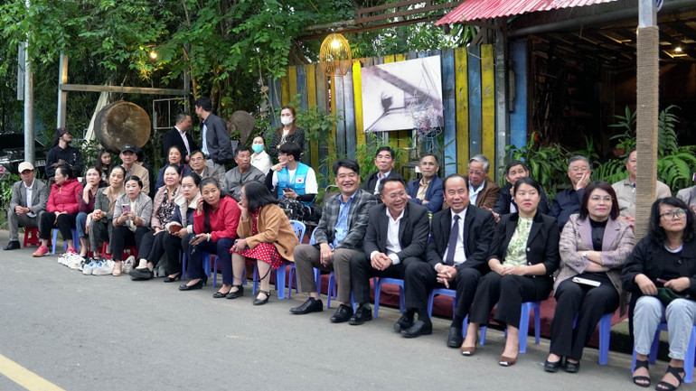 Đại biểu tham dự khai trương Cung đường nghệ thuật Đà Lạt mùa 2.