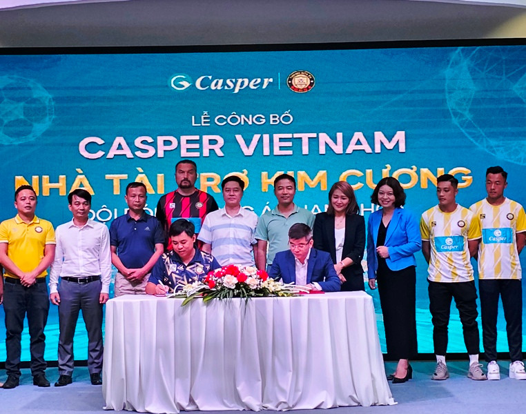 Hai bên ký kết nội dung hợp tác.