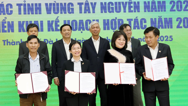 Tại hội nghị, diễn ra nội dung trao ký kết hợp tác giữa một số địa phương Thành phố Hồ Chí Minh và các tỉnh Tây Nguyên.