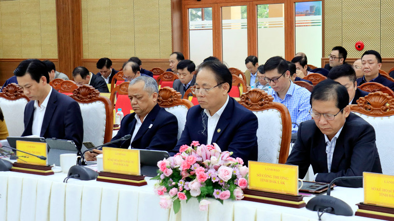 Đại biểu tham dự hội nghị.