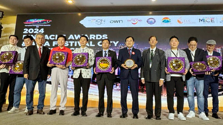 Các hạng mục được trao giải thưởng tại Lễ trao giải Thành phố lễ hội châu Á và giải thưởng Lễ hội châu Á.