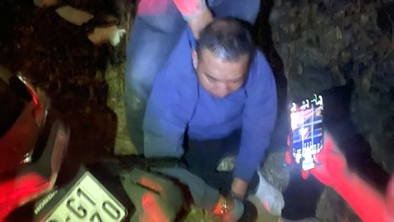 Nghi phạm bị lực lượng Công an khống chế sau 10 giờ gây án.