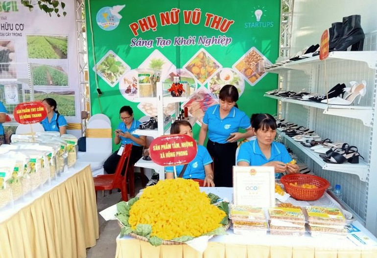 Có 48 chủ thể trong và ngoài tỉnh Thái Bình có sản phẩm OCOP tham dự Hội chợ.