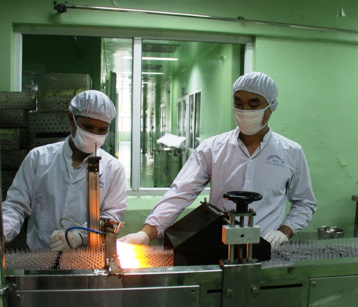 Người lao động Thanh Hóa làm việc tại cơ sở sản xuất đông dược.