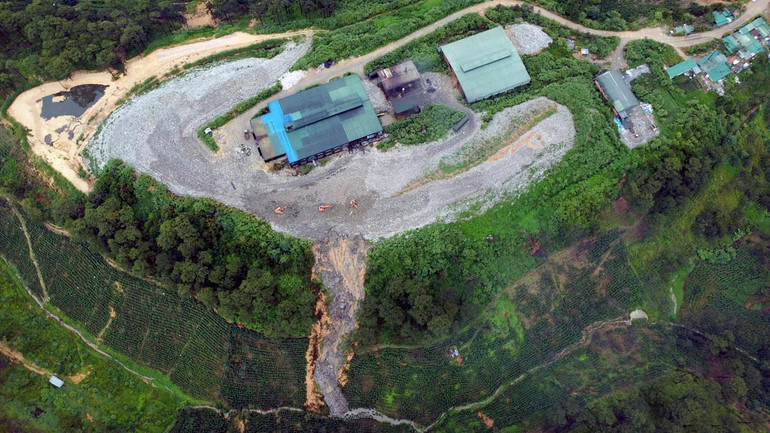 Nhà máy xử lý chất thải rắn Xuân Trường được xây dựng trên diện tích 28ha, tại xã Xuân Trường, thành phố Đà Lạt.